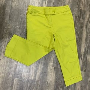Ann Taylor Yellow/Green Pants